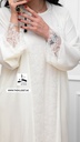 White Lace Abaya