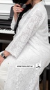 Elegant Lace Abaya With Sheila