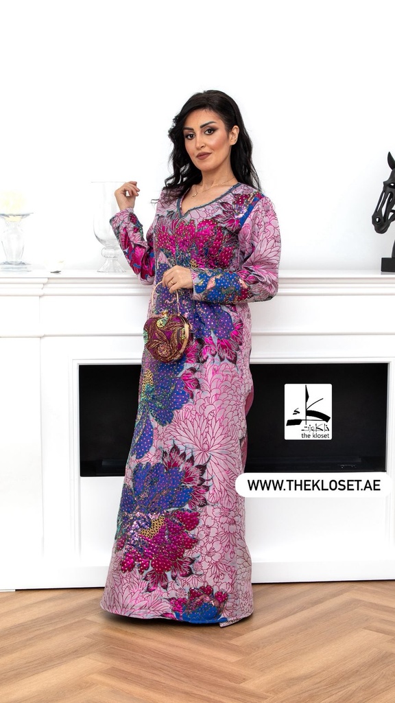 Handcrafted Floral Embroidery Dress