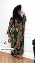 Handcrafted Green Thoub Dress 