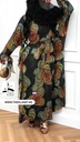 Handcrafted Green Thoub Dress 