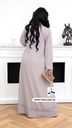 Soft pink Beaded Abaya