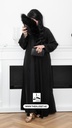 Black honey comb Abaya