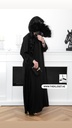 Black honey comb Abaya