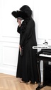 Black honey comb Abaya