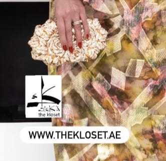 Golden roses stones encrusted Clutch 