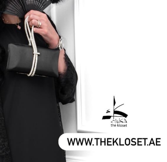Satin evening Clutch