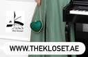 Glamour heart shape chain clutch 