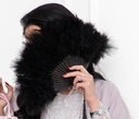 Vintage Marabou Feather Fan
