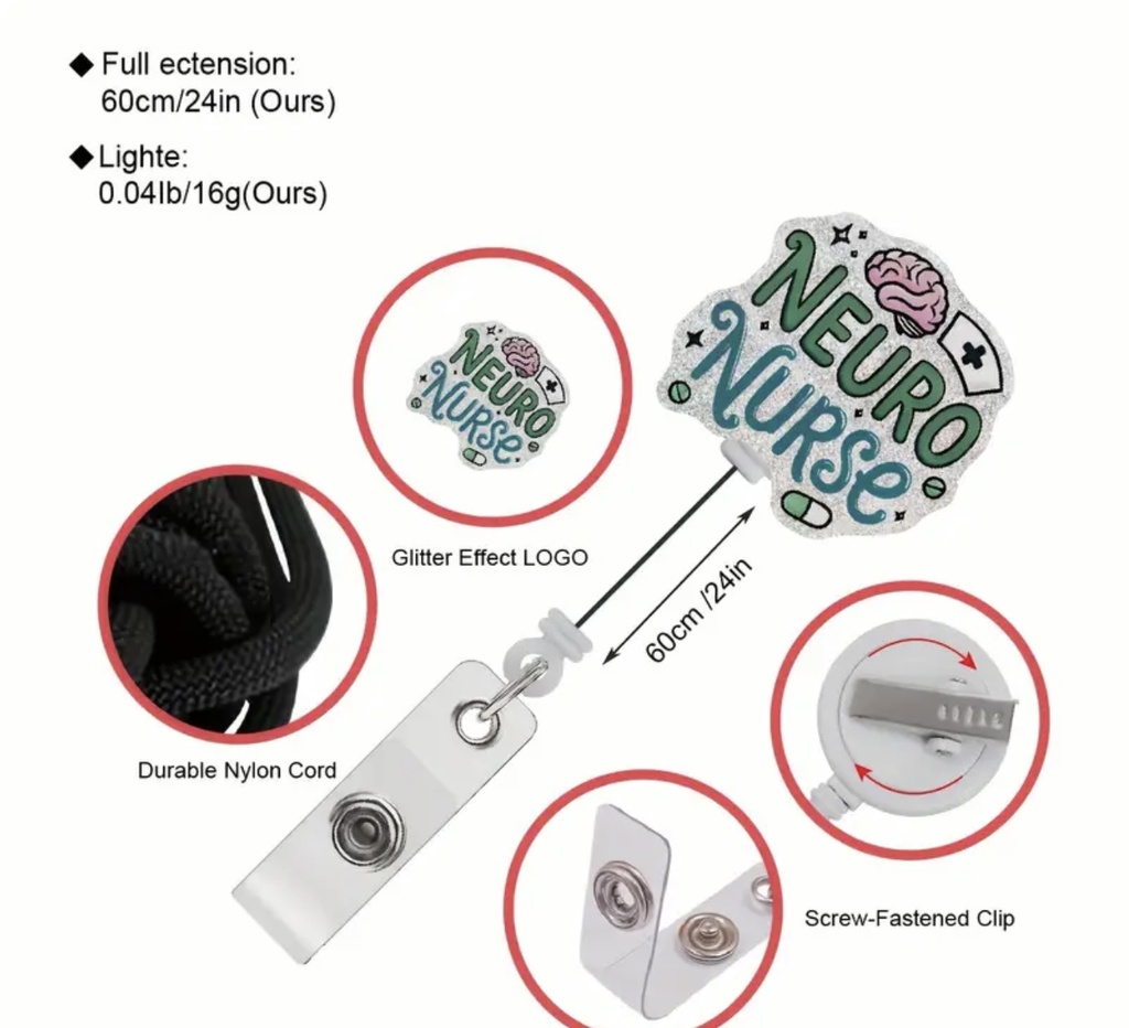 Neuro Nurse ID Badge