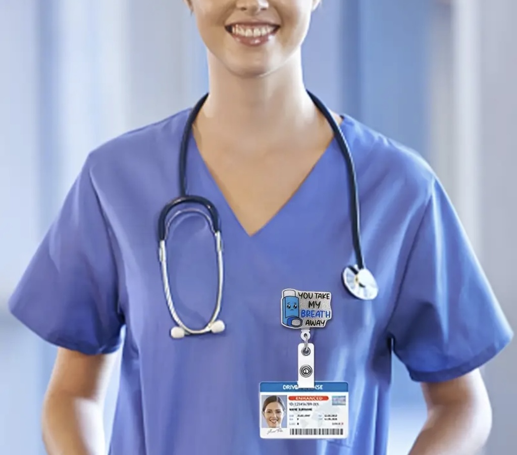 You Take my breath away ID Badge