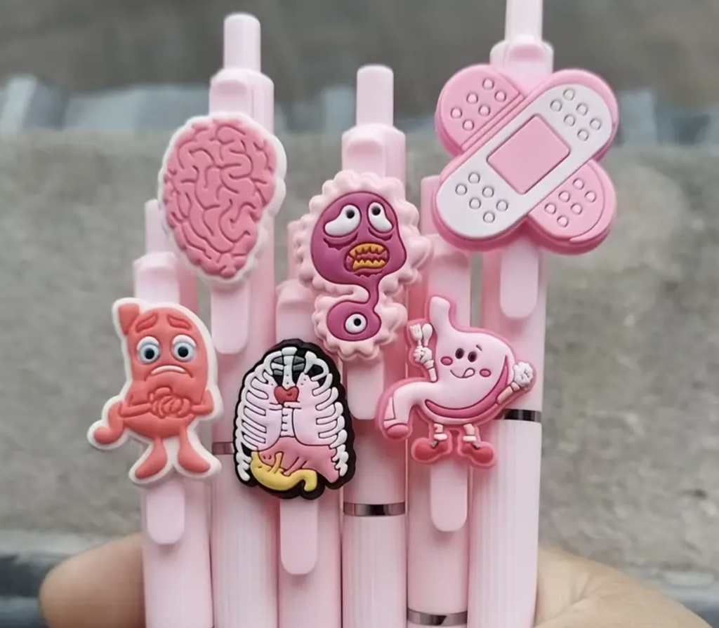 Pink medical fun pen 