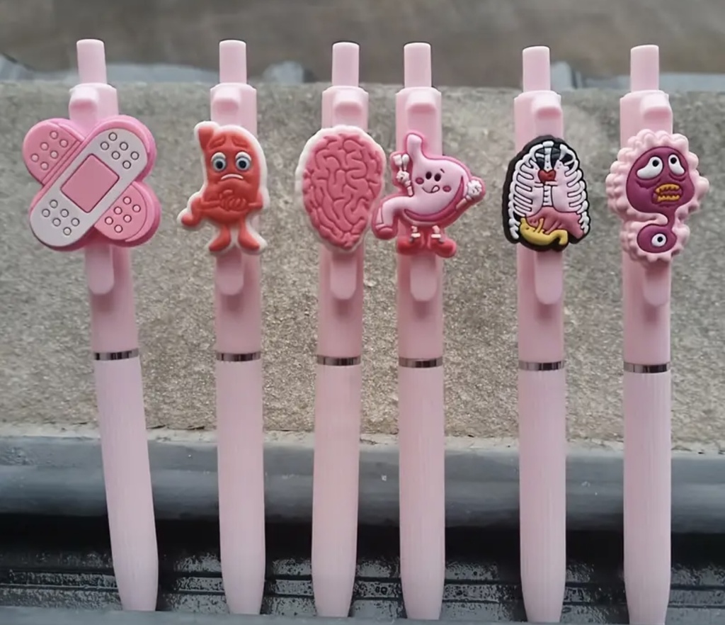 Pink medical fun pen 