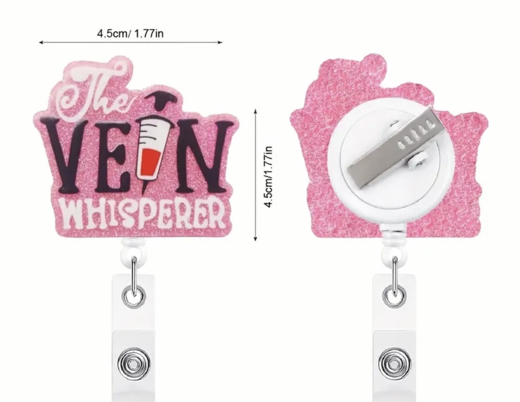 The vein whisperer ID Badge 