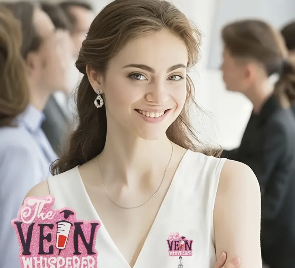 The vein whisperer ID Badge 