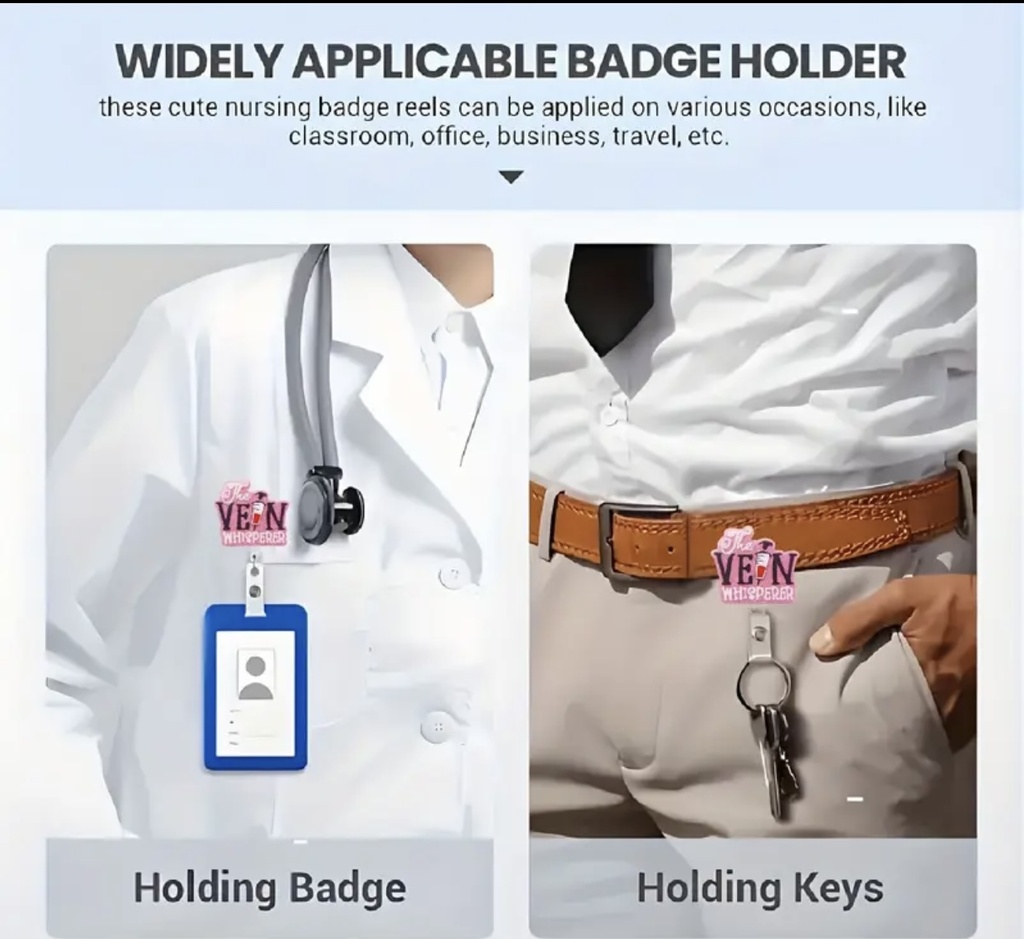 The vein whisperer ID Badge 