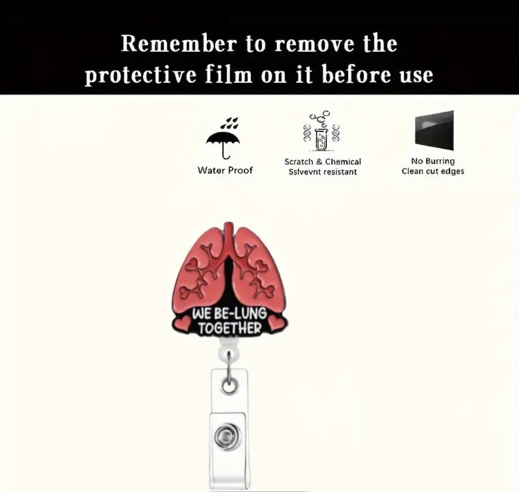 We be-lung together ID Badge  
