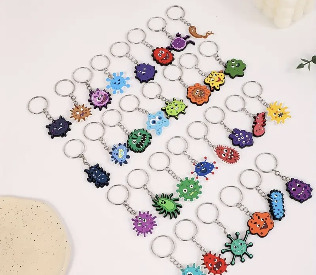 Germs Keychain 