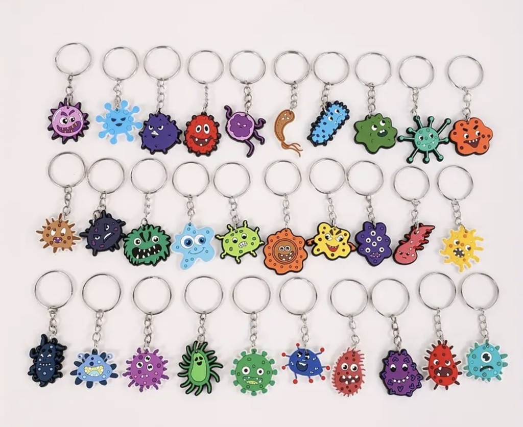 Germs Keychain 