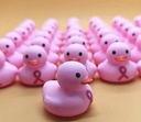 Breast cancer pink duck Toy 