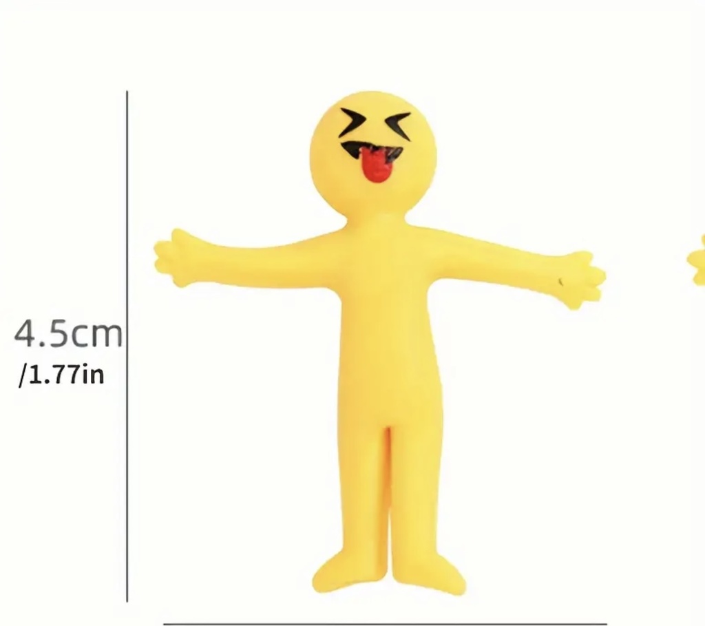 Yellow stretchable figure Toy 