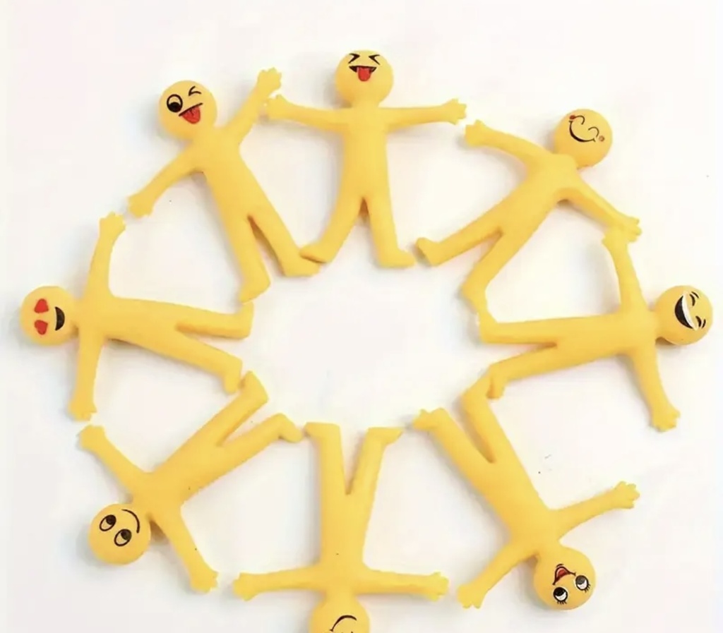 Yellow stretchable figure Toy 