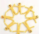 Yellow stretchable figure Toy 