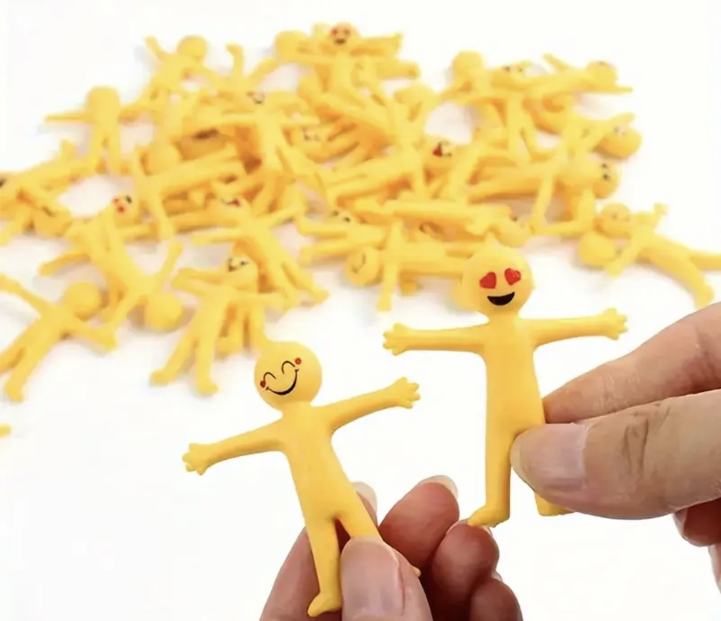 Yellow stretchable figure Toy 