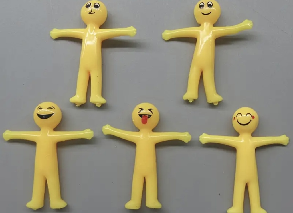 Yellow stretchable figure Toy 