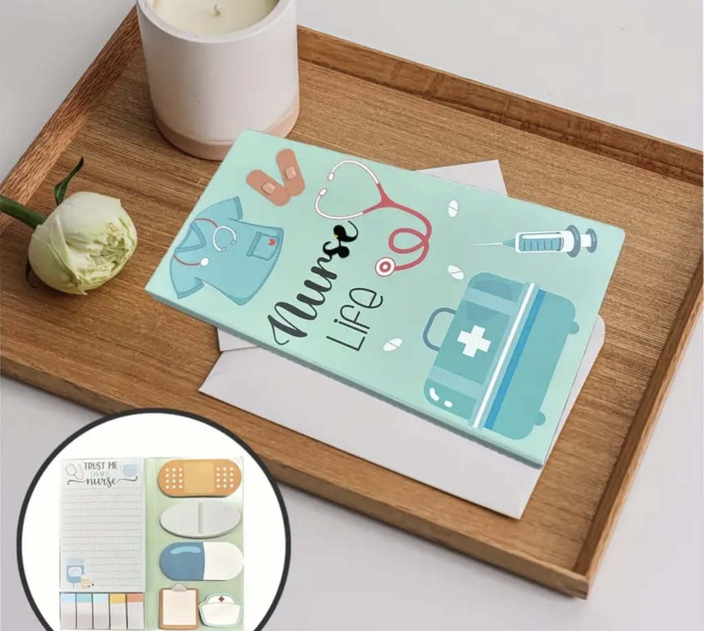 Nurse life sticky note Set