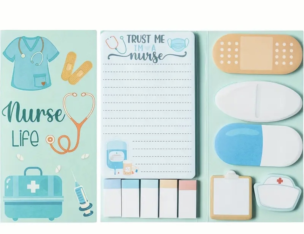 Nurse life sticky note Set