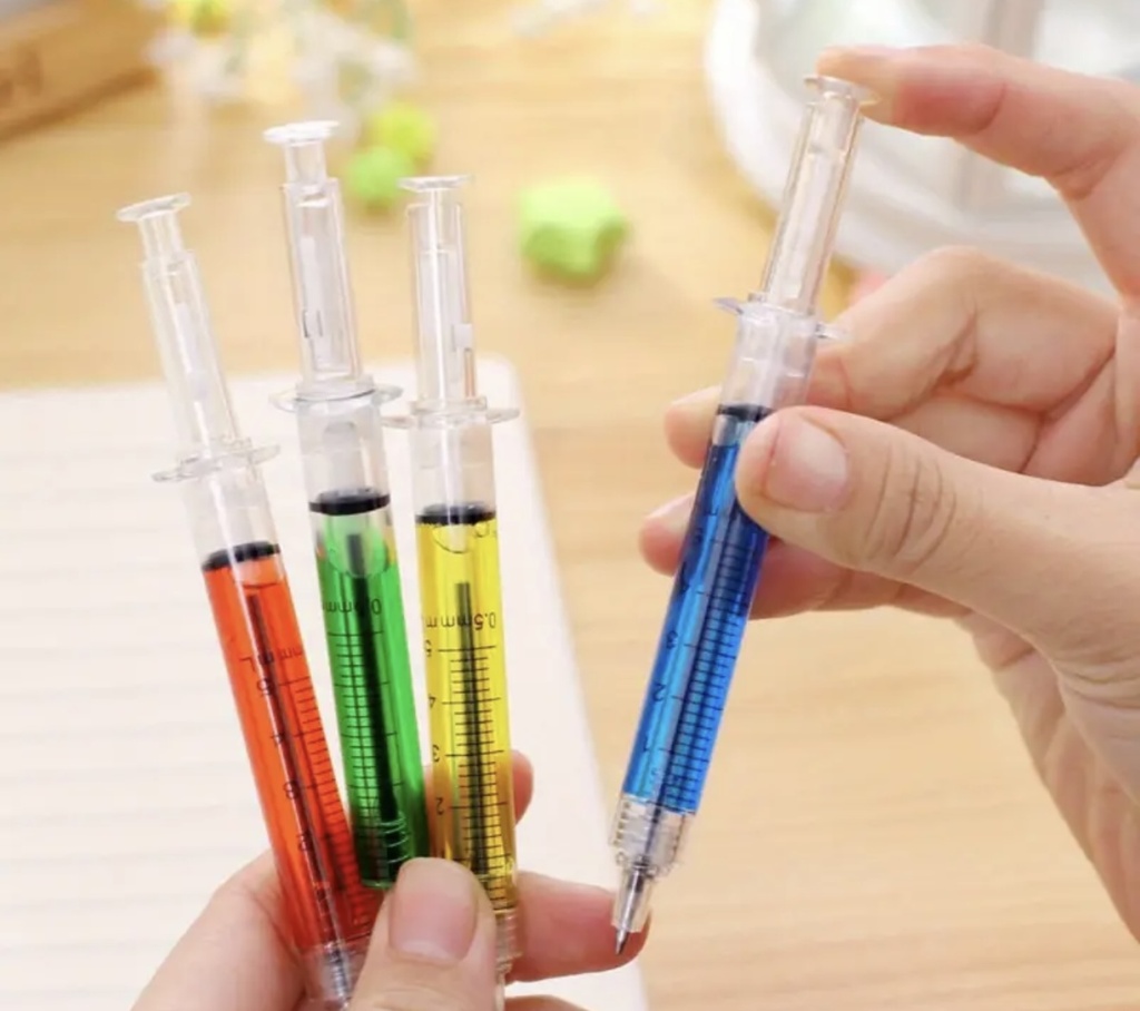 Injection writing pen