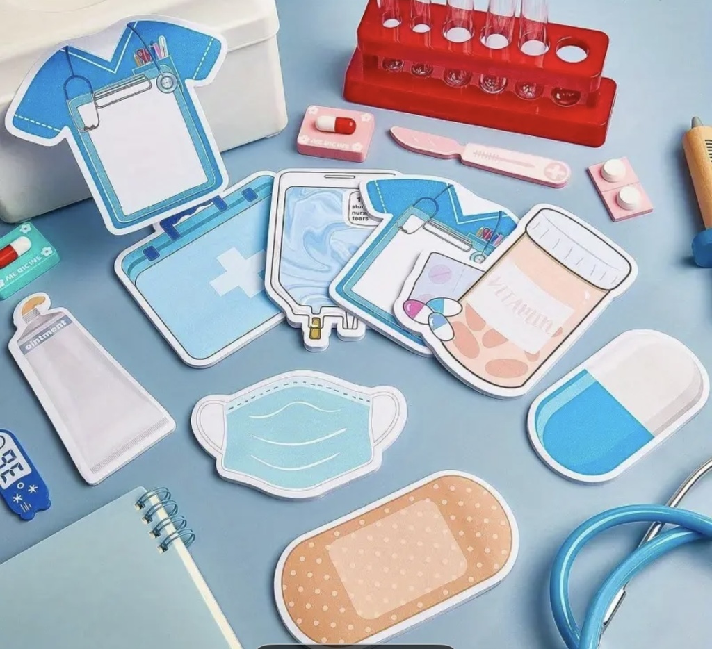Reusable medical sticky note