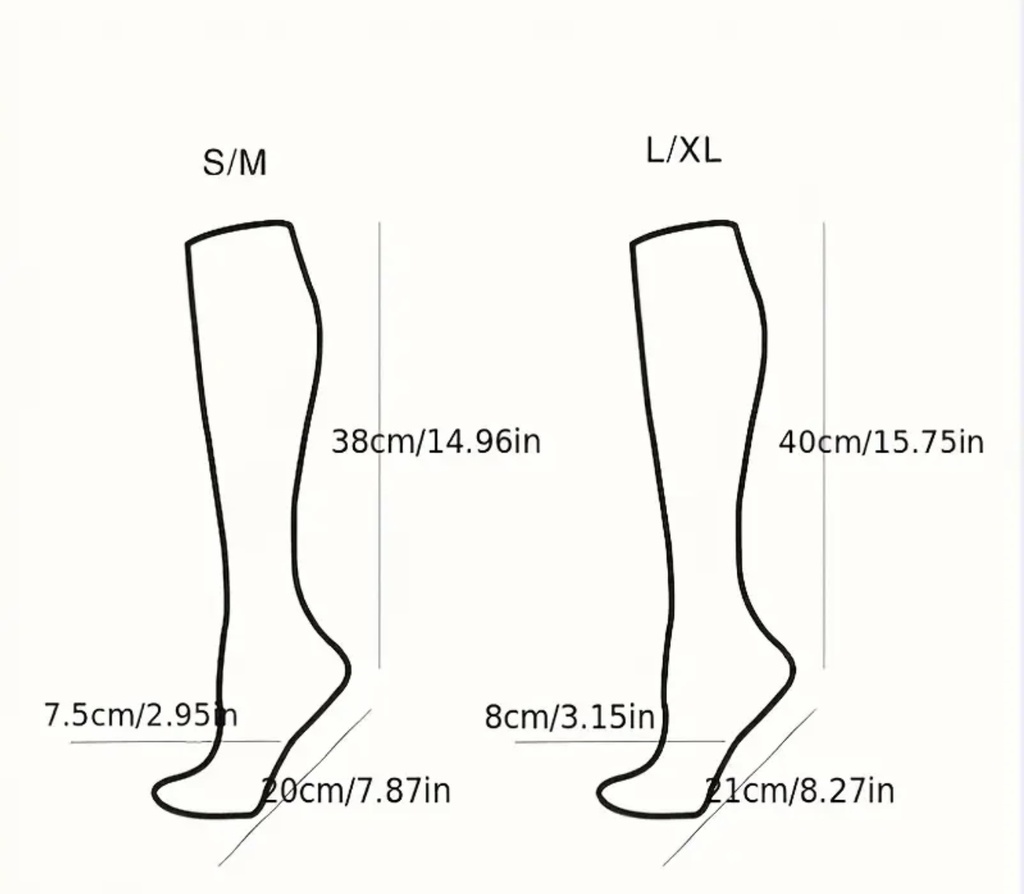 Medical themed compression socks