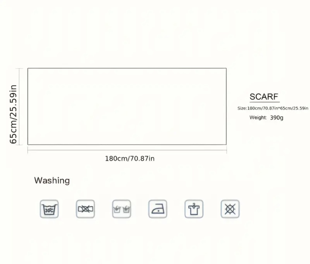 Horse two colors shawl   