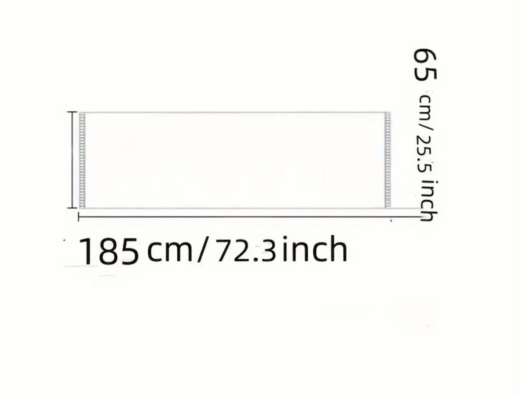 Arc petals print shawl