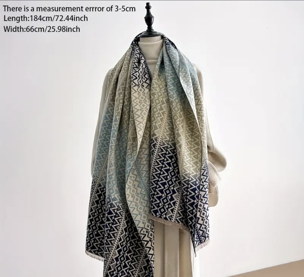 Aztec print elegant shawl 