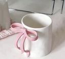Pink bow mug