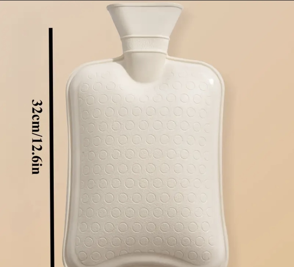 Golden feathers hot water Bottle 