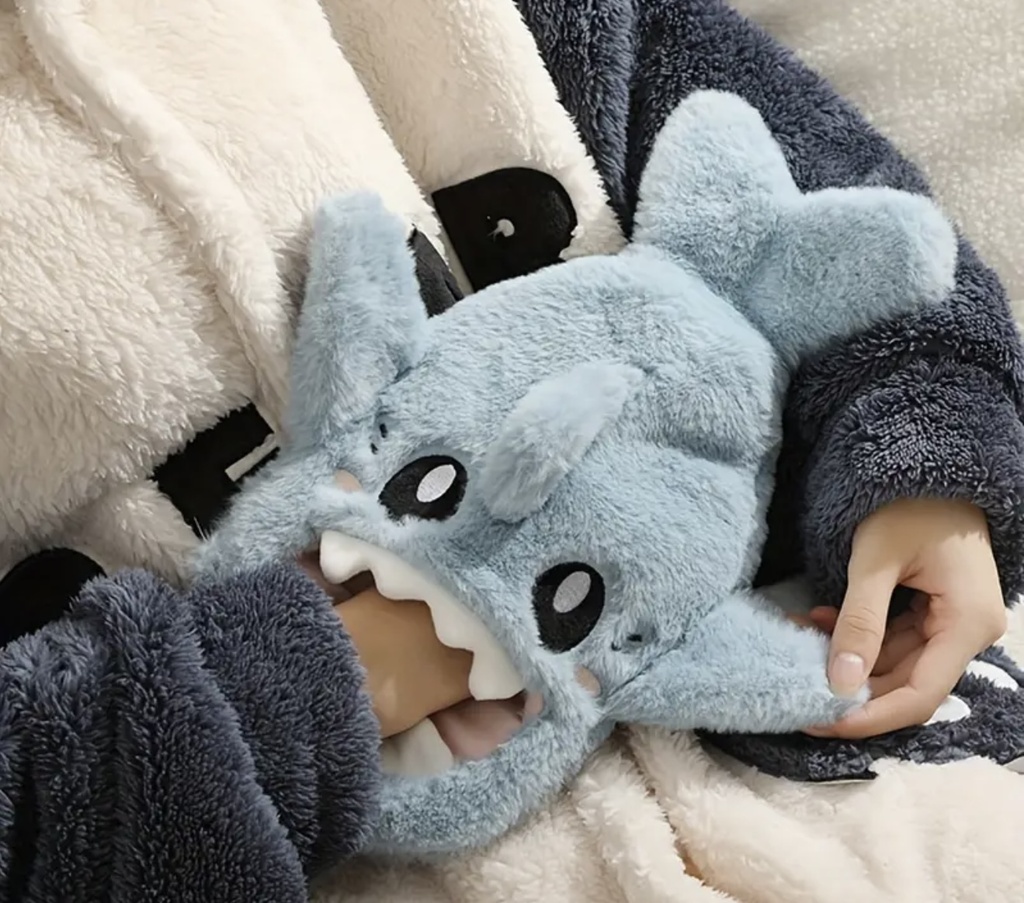 Cute shark plush hot water Bottle