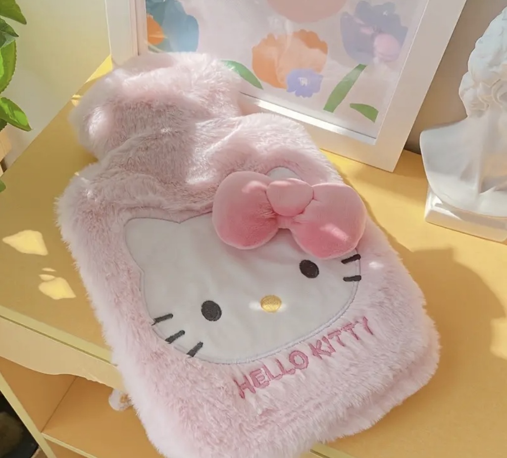 Hello kitty plush hot water Bottle 