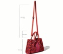 Urban knitted leopard print Crossbody Bag  