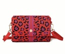 Mini knitted leopard print Crossbody Bag 