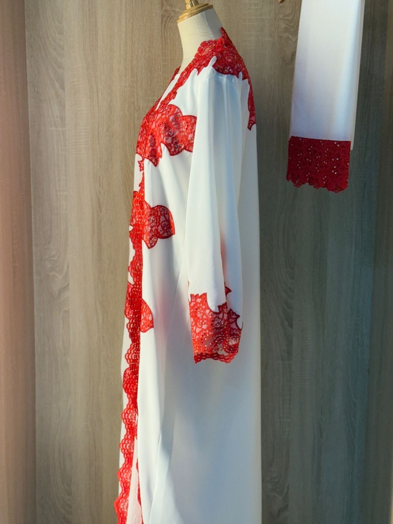 Three piece dress, abaya & shaila