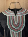 National day dress handcrafted with traditional Talli work
