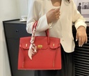Red sophisticated leather Bag   