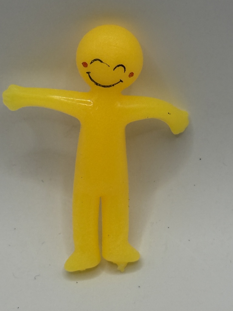Yellow stretchable figure Toy 