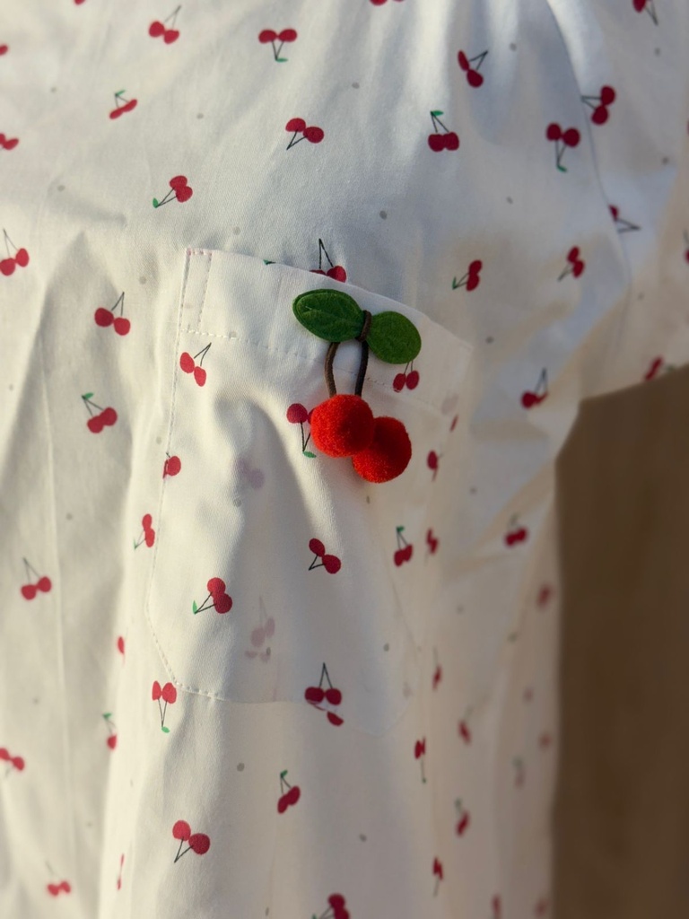 Cherry Patient Gown