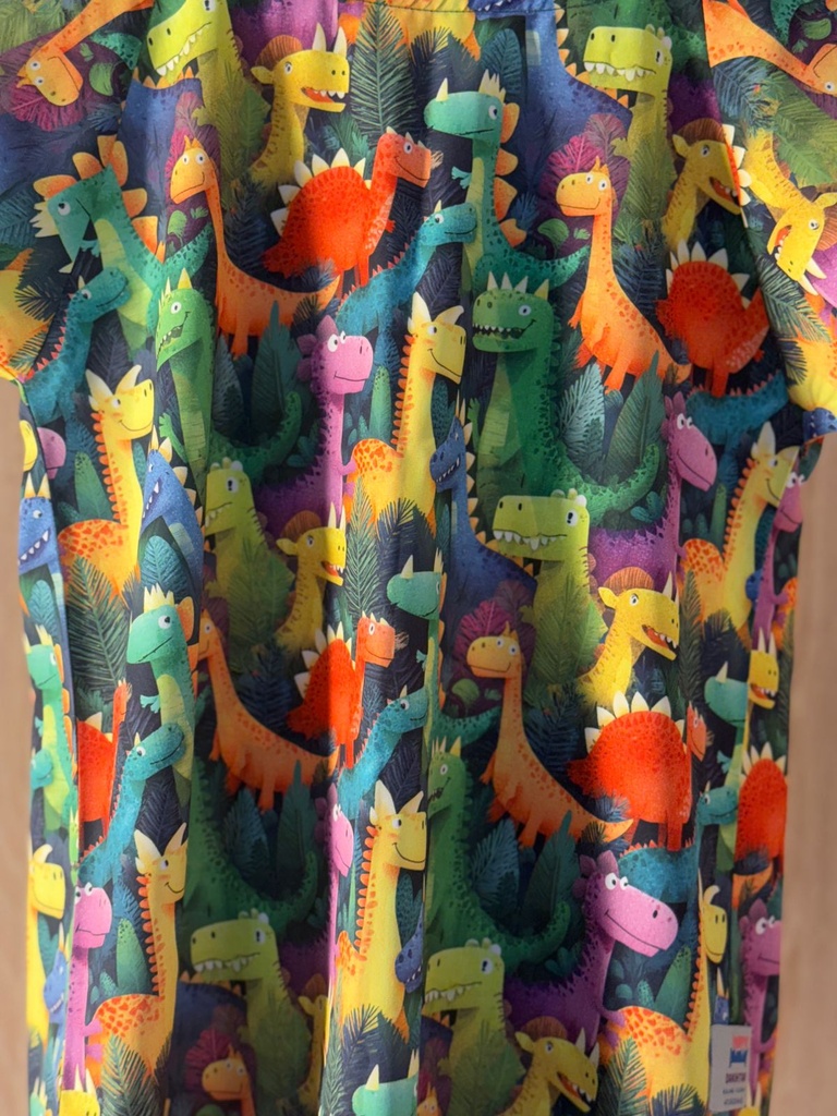 Small Dinosaur Patient  Gown