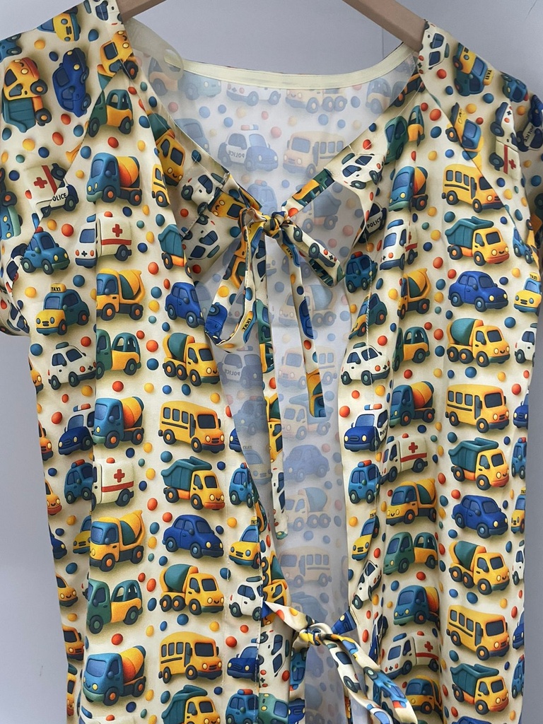 Tiny Rides Patient  Gown 